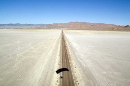 *.5 mins over Bonneville Speedway Road